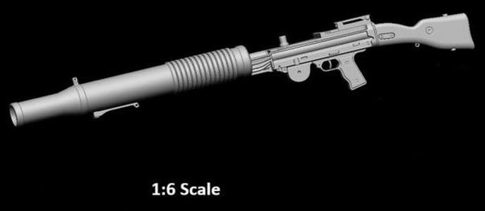 T-21 Blaster – Action Figure Accessory – 1:6 Scale – Star War 3D Print File STL