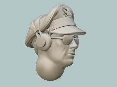 B-17 Pilot Head