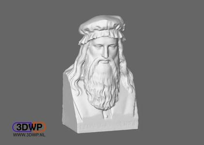 Leonardo Da Vinci Bust   