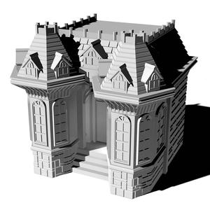Victorian house model - Elizabeth