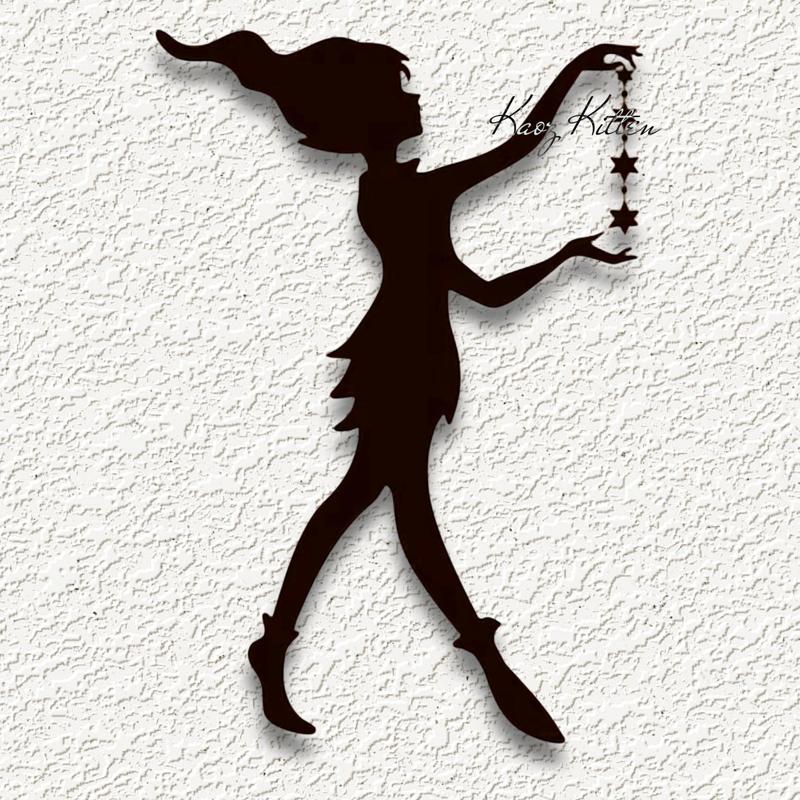 pixie fairy sprite stars wall art home decor