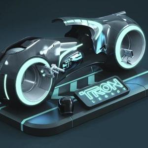 TRON Light Cycle STL files for 3D Printing | Assembly + Active