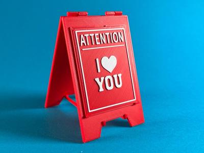 Valentine’s Day Sign – i love you- make my sign