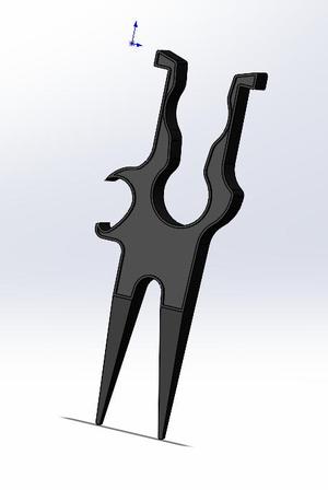 Divot tool with cigar holder