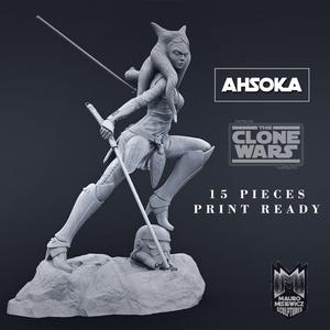 Ahsoka Tano 3D printable figure