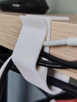 Cable Organizer for IKEA Desks & Kallax Shelves