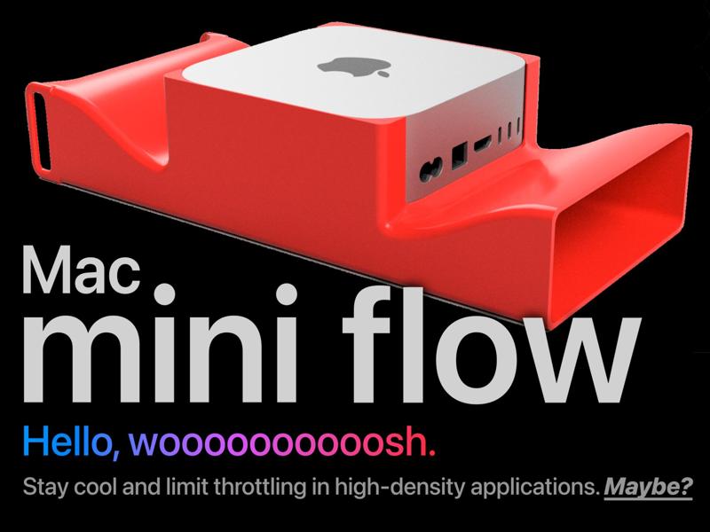 M4 Mac Mini Rack Cooling Duct (Concept/Beta)
