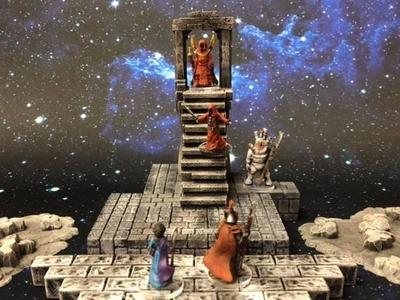ScatterBlocks: Ruined Portal (28mm/32mm scale)
