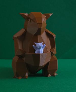 Kangaskhan Low Poly