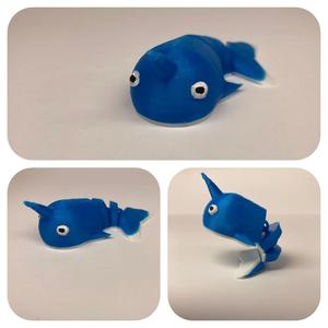 Cute Narwhale(Print in Place)
