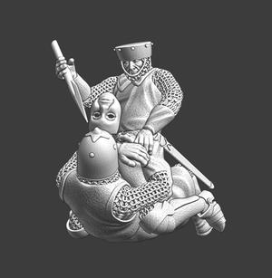 Small very close combat scene