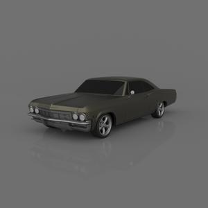 American Old School  Car  Ready to Print