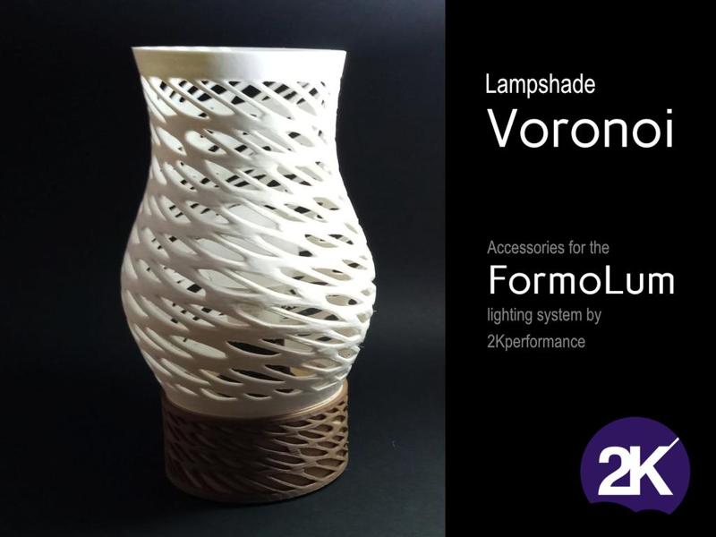 Lampshade VORONOI for the FormoLum system