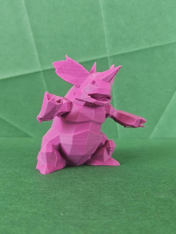 Nidoking Low Poly