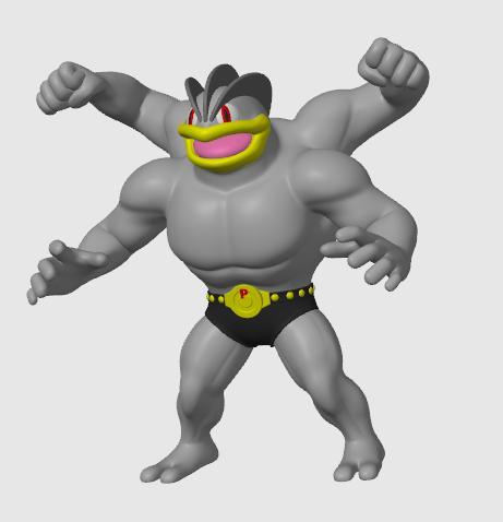 Machamp Pokemon (3MF included)