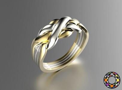 Puzzle ring 0071
