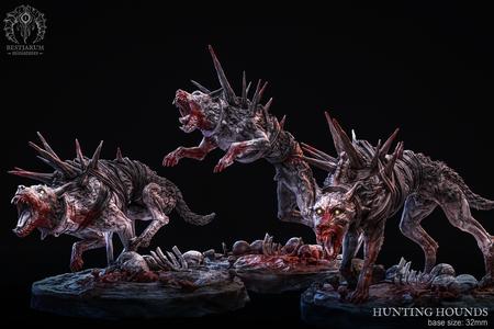 Hunting Hounds x 3