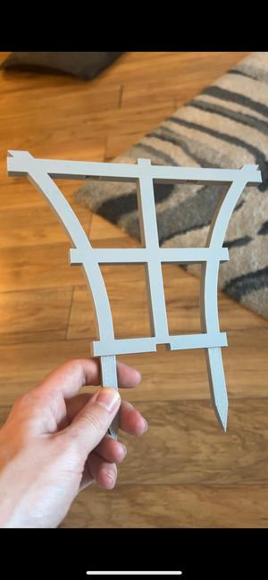 Stackable Flower Pot Trellis