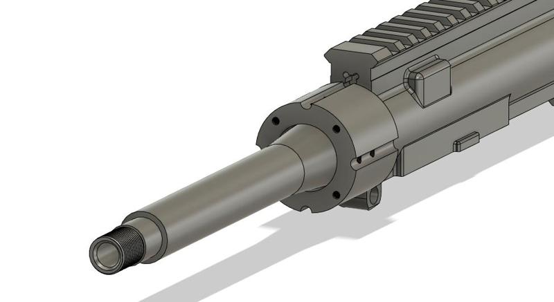 AR9SD AEG Barrel kit