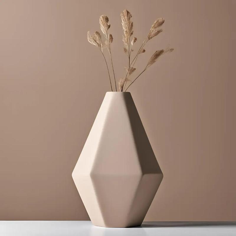 Hexagonal Design Vase