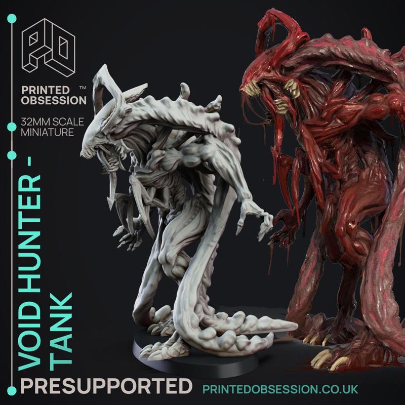 Void Hunter Tank – Creatures from behind the Veil – PRESUPPORTED – 32mm scale