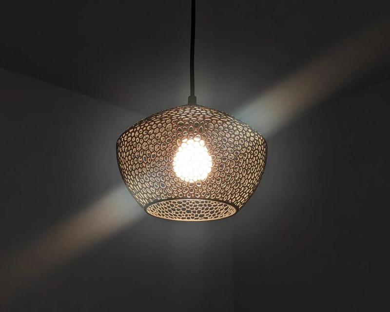 Lamp shade voronoi structure