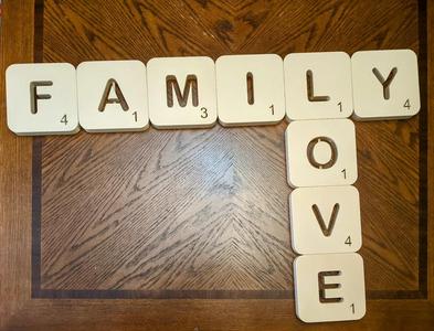 Scrabble Wall Tiles | Customizable Home Decor