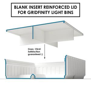 Blank Insert Reinforced Lids