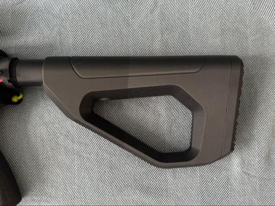 Airsoft M4-AR15 stock (12) and butt plate