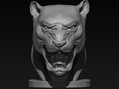 Jaguar Bust