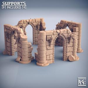 Torm Scatter Ruin – The Dragonguard Terrain Piece