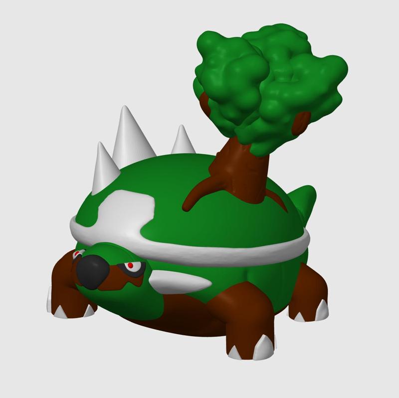 Torterra Pokemon (Nosupport, 3mf included)