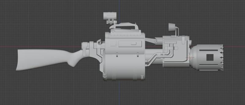辐射4 射钉步枪 Fallout4