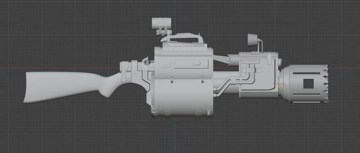 辐射4 射钉步枪 Fallout4