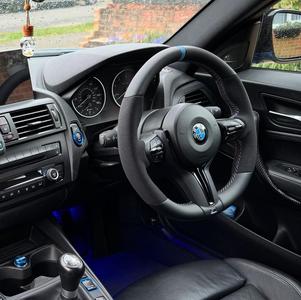 M Sport Steering Wheel Paddle Shifter Blanking Plate