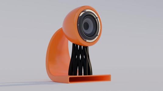Fully 3D printable Speaker v20