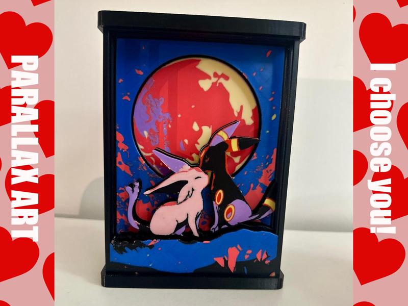 Parallax Art: I Choose You!