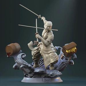 Roronoa Zoro STL files for 3D Printing | Assembly Model