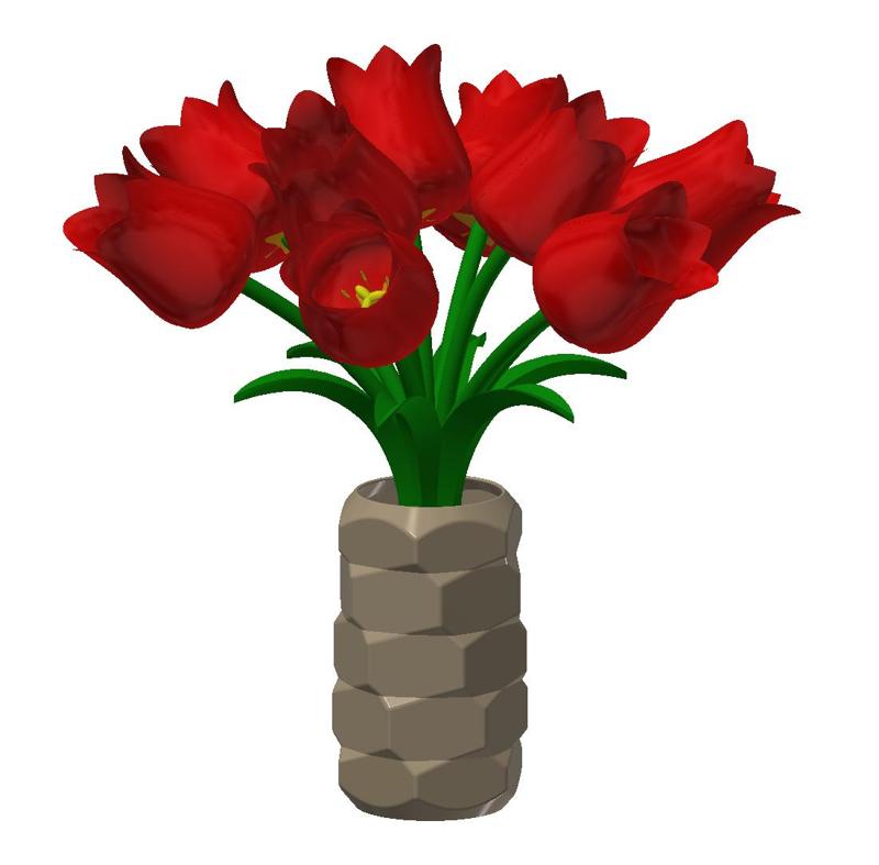 Decorative flower plant vase
