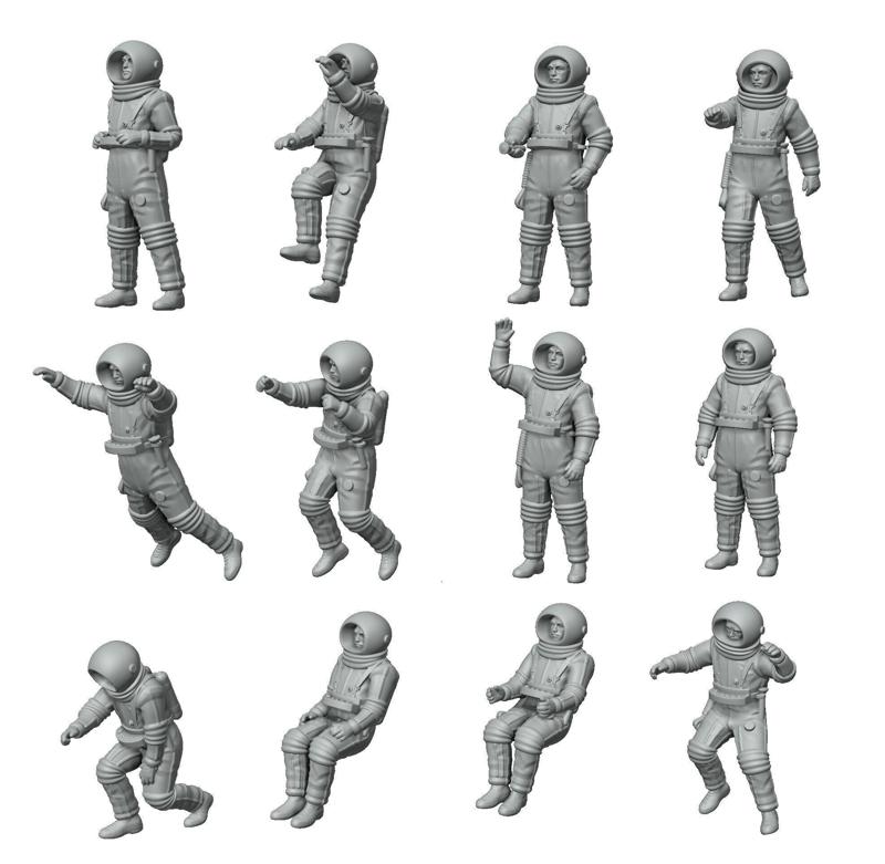 Destination Moon 12 Figures Set
