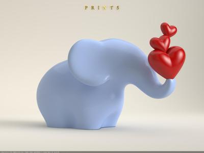 Elephant – Valentine’s Day – support the project