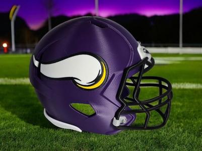 Minnesota Vikings Football Helmet