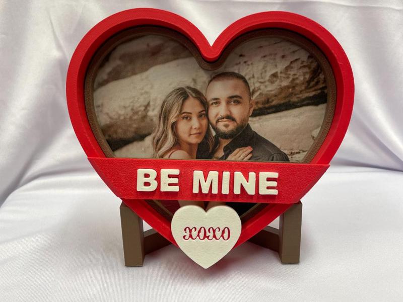 Heart Picture Frame & Easel