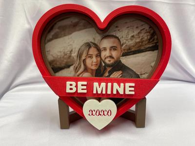 Heart Picture Frame & Easel