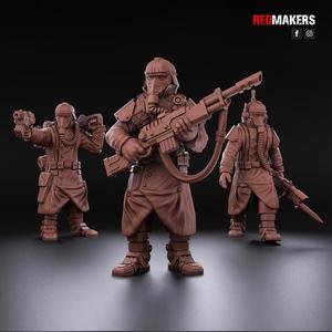 Death squad of the Imperial force Bionic legs