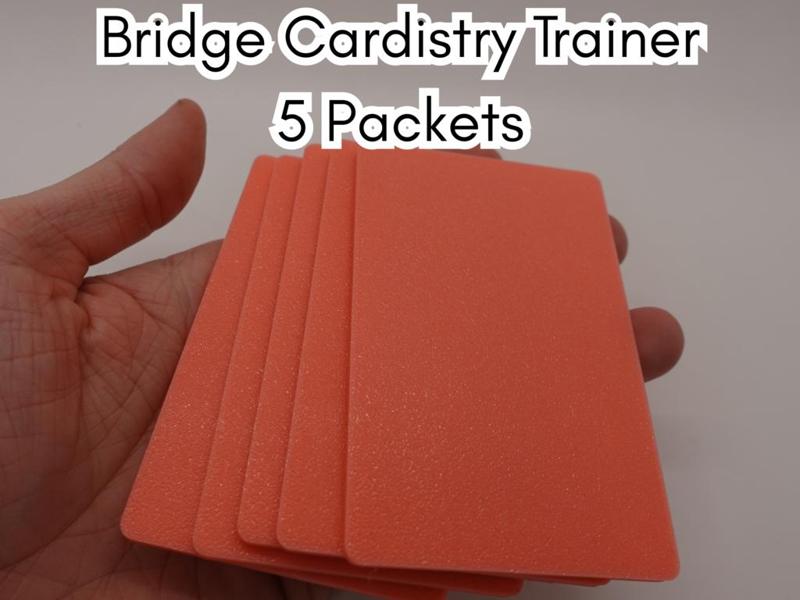 Bridge Size Cardistry Trainer (5 Packets)