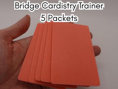 Bridge Size Cardistry Trainer (5 Packets)