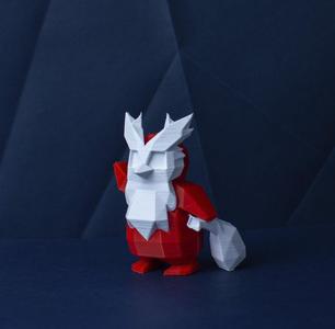 Delibird Low Poly