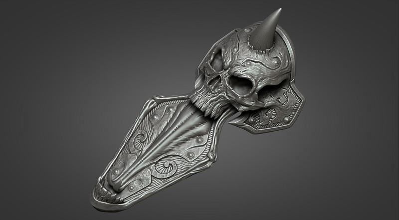 Lich King armor – leg 2