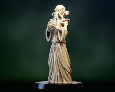 Mindflayer monster miniature